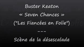 Buster Keaton seven chances