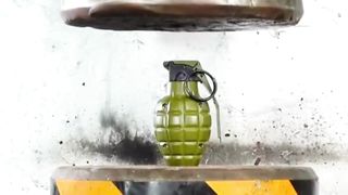Hydraulic Press Vs Gernades????
