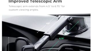 iOttie Easy One Touch 5 Dashboard & Windshield Universal Car Mount Phone Holder Desk Stand