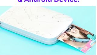 HP Sprocket Select Portable 2.3x3.4 Instant Photo Printer (Eclipse) Print Pictures on Zink Sticky-Backed Paper from your iOS & Android Device.