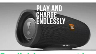 JBL Charge 4 - Waterproof Portable Bluetooth Speaker - Gray