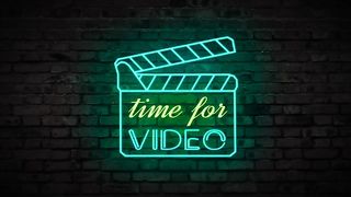 Neon clap video