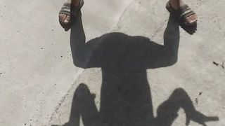 Fuuny Kid frogs jumping amazing video