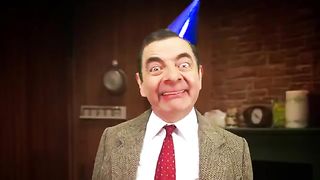 Birthday cake Mr bean comedy