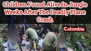 Children found alive weeks after the deadly plane crash