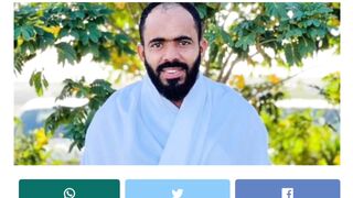 Shahab Reached The City Of Makkah After  A One-Year Journey On Foot From India