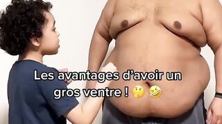 un pere au gros ventre ????????