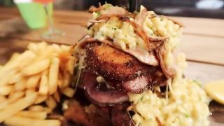 Giant XL Chicken Schnitzel Challenge