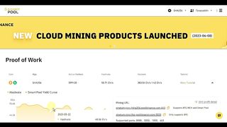 Binance Bitcoin Mining In Pakistan New Cloud Mining Products Launched 2023 06 08 New Bage Start