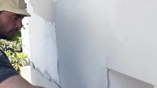 Proceso de aplicacion de monocapa acabado Raspado. .