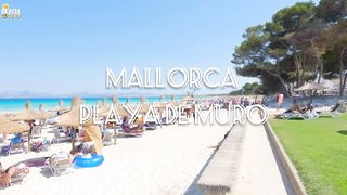 ????????WALKING TOUR PLAYA DE MURO BEACH- MALLORCA (MAJORCA) BAL