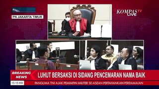 Haris Azhar Sampaikan Pesan pada Luhut di Sidang