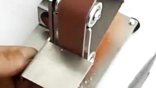 Mini Electric Belt Machine DIY ????