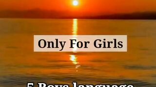 5 Boys Language Wish Girls knew.