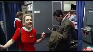 Mr. Bean Takes Photos On The Plane | Funny Clip 1 Minute!