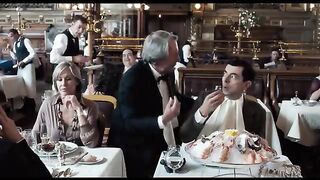 The right way to eat Mr bean