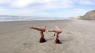 Bikini Beach Yoga