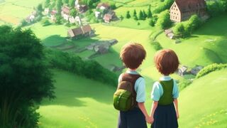 a story about boy with his sister/Adventure story/ kids story