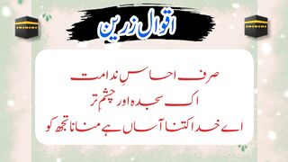 Aqwal e zareen in urdu