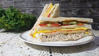 let's make something in restaurant Style | Club sandwich recipe