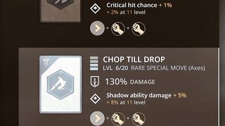 New Special Move/Chop Till Drop/Shadow Fight 3