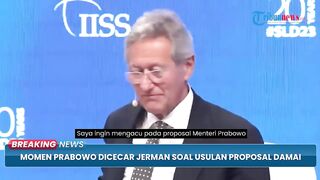 TEGANG! Momen Prabowo Dicecar Jerman soal Usulan Proposal Damai Rusia-Ukraina, Menhan Jawab Ngegas