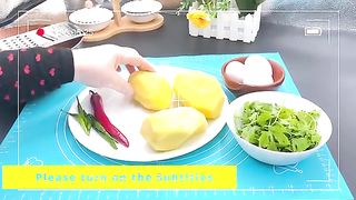 Recipe made with three potatoes and three eggs ♥️♥️♥️