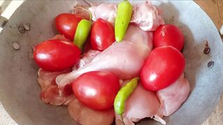 Chicken Shinwari Karahi Recipe Restaurant Style....