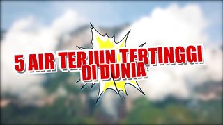 Air Terjun Tertinggi Di Dunia