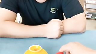 Cheater facing cheater in magic trics