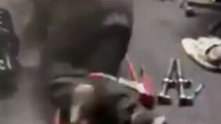 Shot in the nuts