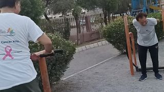 Senior Citizens in action