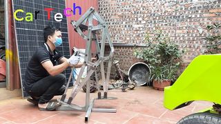 Homemade walking robot part 1- Robot legs - Car Tech