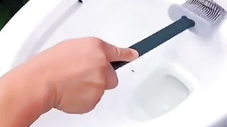 Silicone bathroom brush