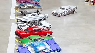 Tuning house toy car