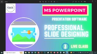 Professional Slide Designing-Live Class