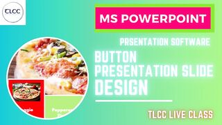 Button Slide Presentation Design