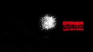 Eminem - Won't Back Down (Ft. P!nk) [Lyric Video] ft. P!nk