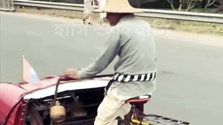 the newly invented car !সদ্য আবিষ্কৃত গাড়ি