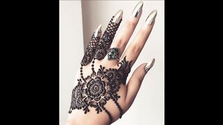 Beautiful mehindi hand desings pics