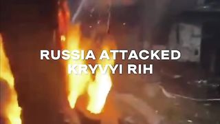 СЛЕД НАПАДЕНИЕТО НАД КРИВОЙ РОГ