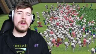 1000 Zombies vs Mutant Enderman!