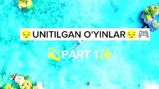 "UNITILGAN O'YINLAR" VIDEOGA LIKE BOSIB QO'YING ILTIMOS ♥️✨