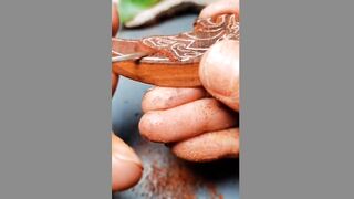 Wooden pendant making |#tiktok |#woodworking |#shorts