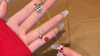 Christmas earrings collection