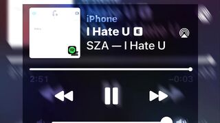 SZA— I Hate U
