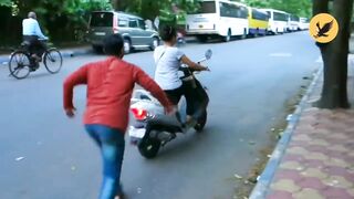 Papa ki Pari ???? Papa ki pari Scooty Se Giri ???? Papa ki Pari nikli scooty leke 2022