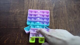 Satisfying Short Video! All Pop it Toys Mixing | Tiktok Compilation Fidget Trading