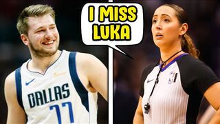 NBA players flirting with fans reporters and referee