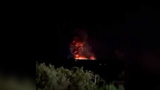 В️ночі військовослужбовці Ірану завдали ракетного удару по Іраку (відео)